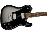 Fender Squier FSR Affinity Deluxe Laurel Fingerboard Black Pickguard Silverburst